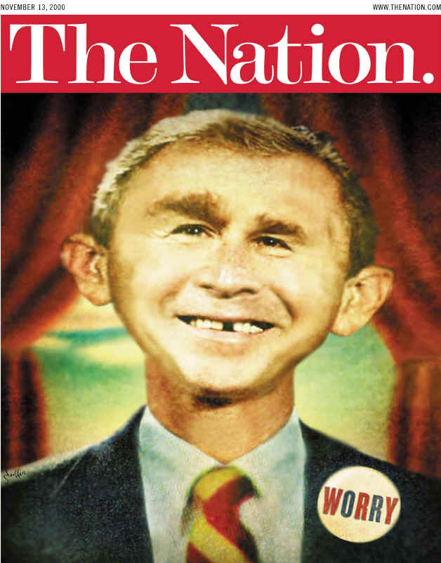 George W Bush, Alfred E Neuman, same guy?